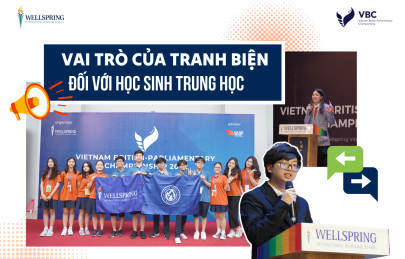 Vai trò của bộ môn tranh biện đối với học sinh Trung học